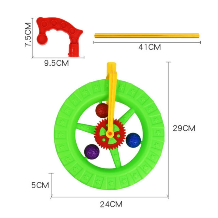 Trolley Toys Baby Walker Single Wheel Pusher Random Color Delivery My Store