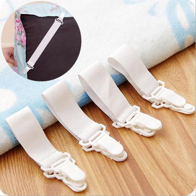 4 PCS  Non Slip Elastic Band Sheet Clips My Store