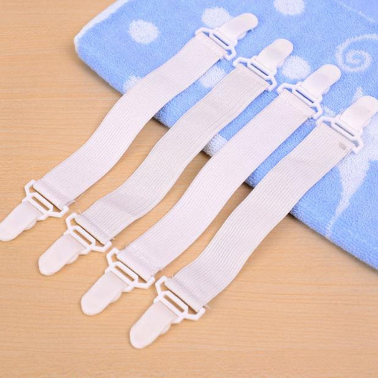 4 PCS  Non Slip Elastic Band Sheet Clips My Store