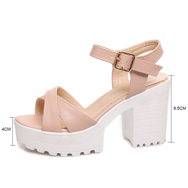 Platform Sandals High Heels Casual Shoes Reluova