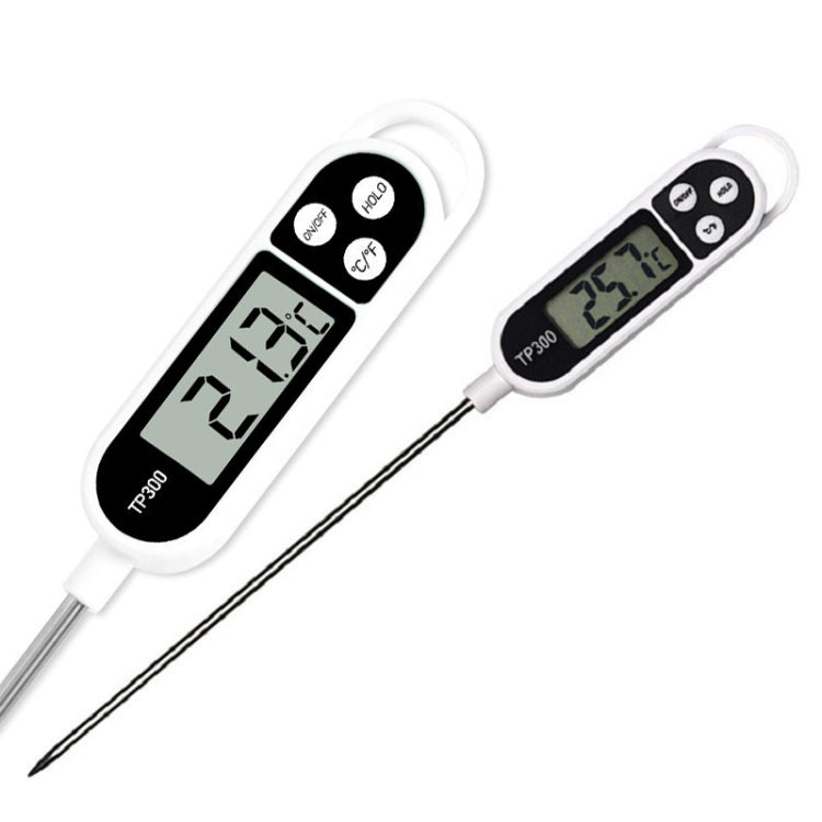 TP300 Food Temperature Counting Stainless Steel Plug-in Kitchen Electronic Digital Thermometer Reluova