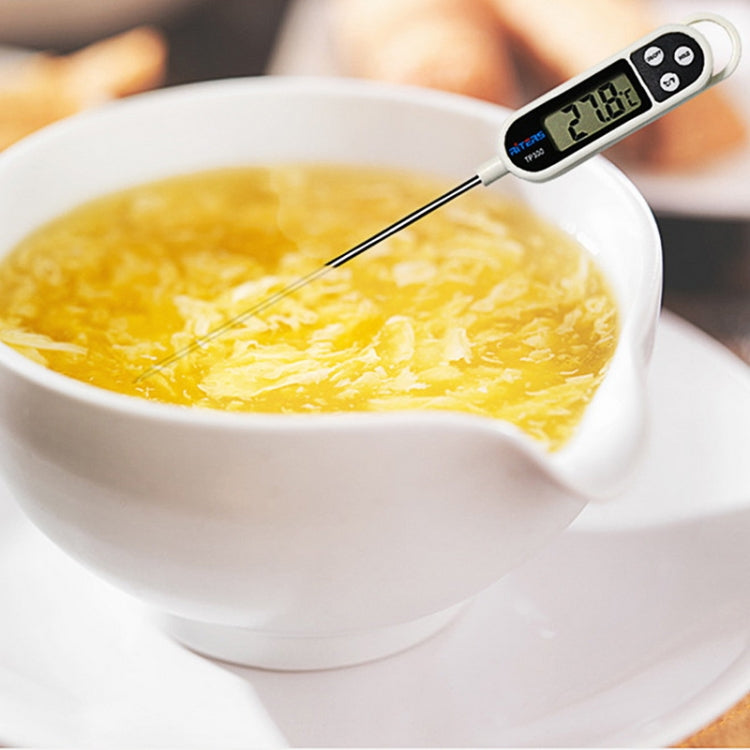 TP300 Food Temperature Counting Stainless Steel Plug-in Kitchen Electronic Digital Thermometer