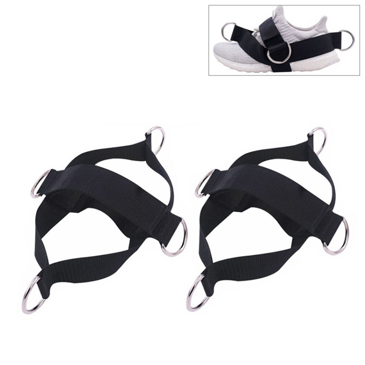 1 Pair Fitness Shoe Cover Pull Rope Fitness Equipment Straps