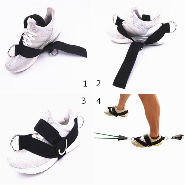 1 Pair Fitness Shoe Cover Pull Rope Fitness Equipment Straps