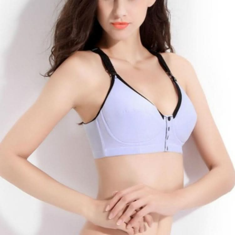 Cotton Nursing Bra Maternity Pregnancy Sports Nursing Breast Feeding Bras