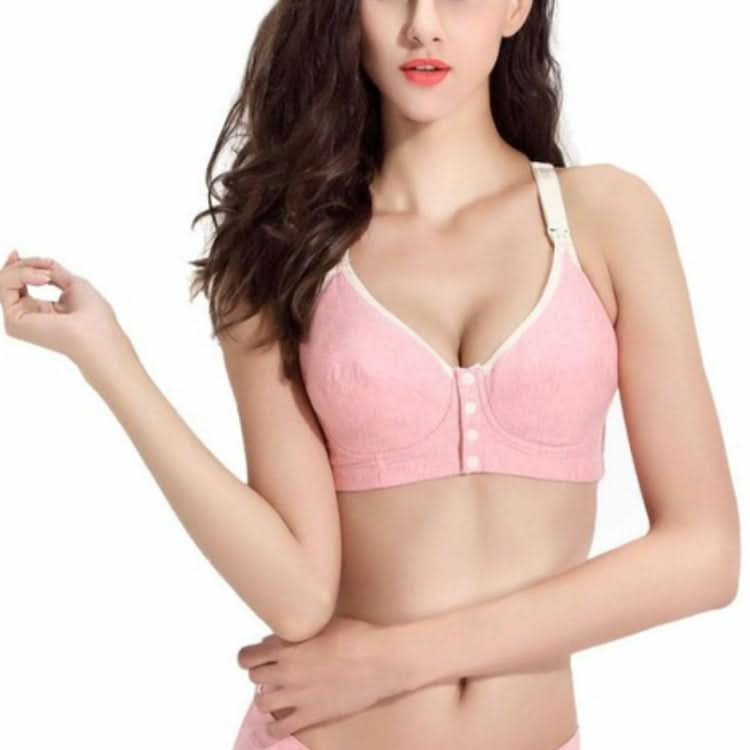 Cotton Nursing Bra Maternity Pregnancy Sports Nursing Breast Feeding Bras