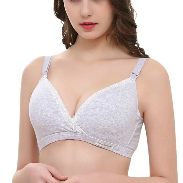 Nursing Maternity Clothing Cotton Breast Feeding Bra for Pregnant Women Pregnancy Breast Sleep Underwear