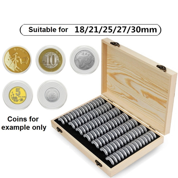 100 Commemorative Coin Protection Boxes Coin Collection Coin Storage Box