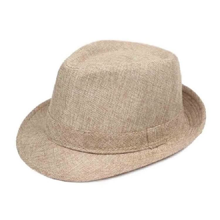 Fashion Seaside Sun Visor Hat Folding Net Surface Jazz Hat Reluova