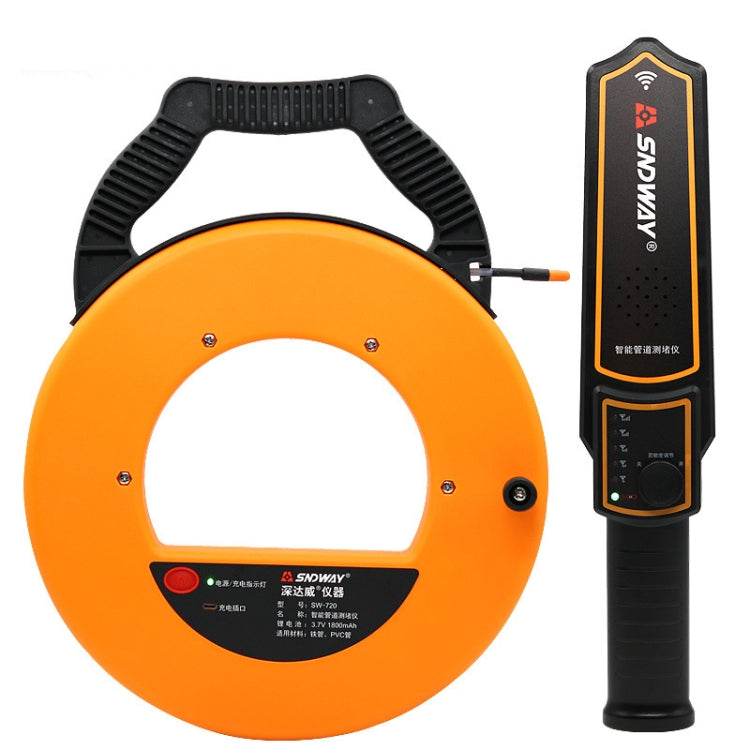 SNDWAY Pipe Scanner Thickness PVC Pipe Blockage Width Measuring Instrument