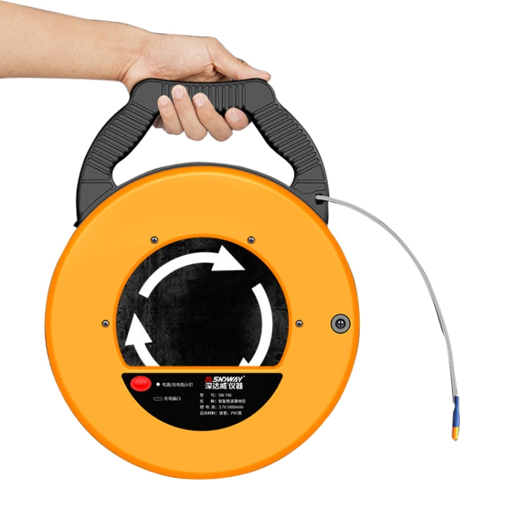 SNDWAY Pipe Scanner Thickness PVC Pipe Blockage Width Measuring Instrument Reluova