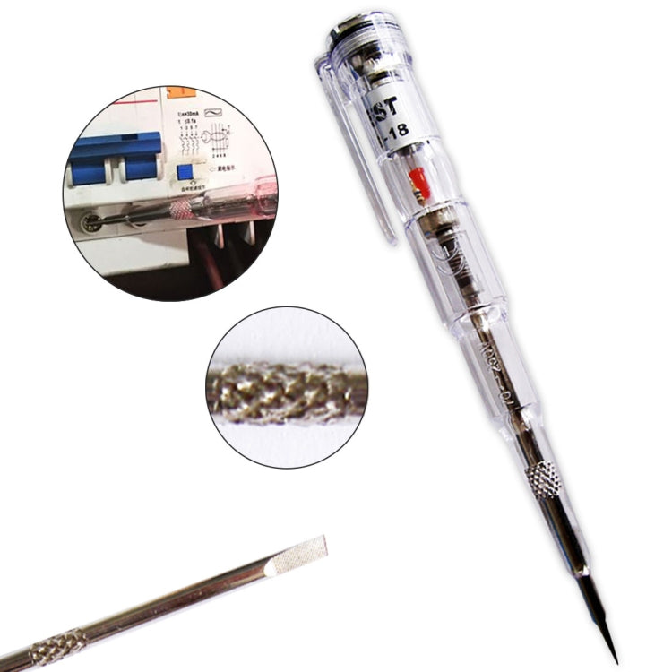 70-250V IP56 Waterproof Voltage Tester Induced Electric Pen Detector Screwdriver Probe Test Pen-Reluova