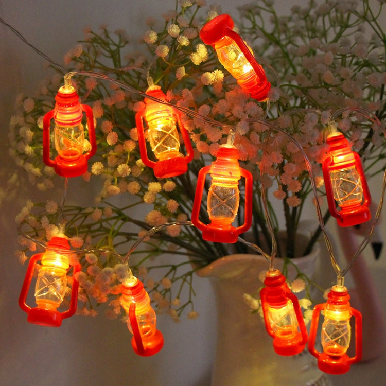 Retro Kerosene Lamp LED Lights String Bedroom Decoration My Store