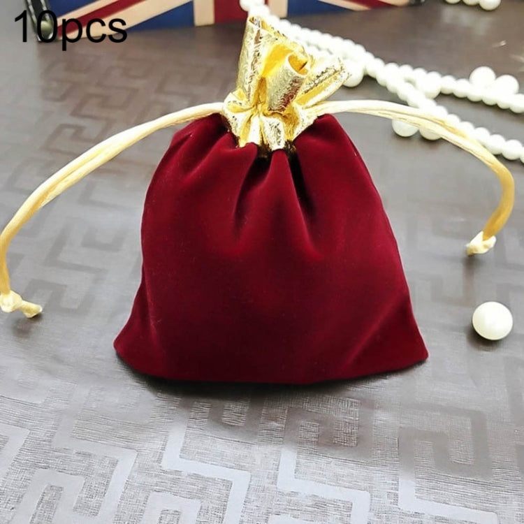 Velvet Bag Jewelry Storage Bag Christmas New Year Holiday Blessing Bag