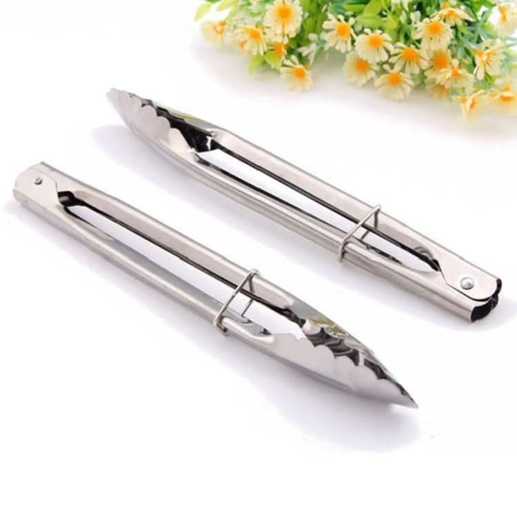 3 PCS 9 inch Stainless Steel Food Clip Bread Barbecue Clip Baking Tools-Reluova