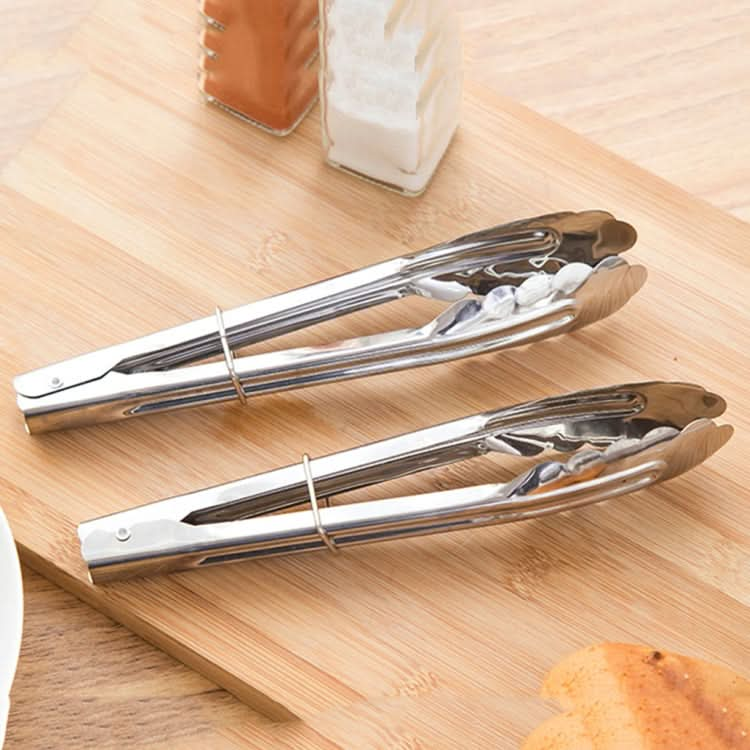 3 PCS 9 inch Stainless Steel Food Clip Bread Barbecue Clip Baking Tools-Reluova