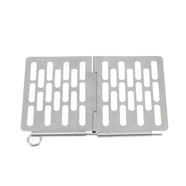 Stainless Steel Folding Barbecue Net  Portable BBQ Picnic Accessories Reluova