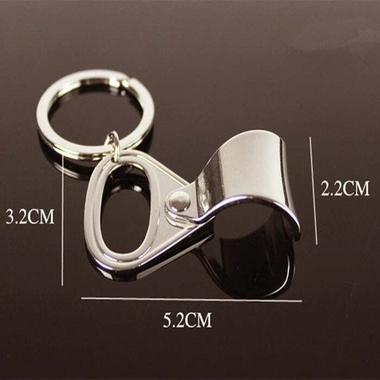 2 PCS Personalized Easy Pull Ring Portable Bottle Opener Small Gift Keychain Pendant-Reluova