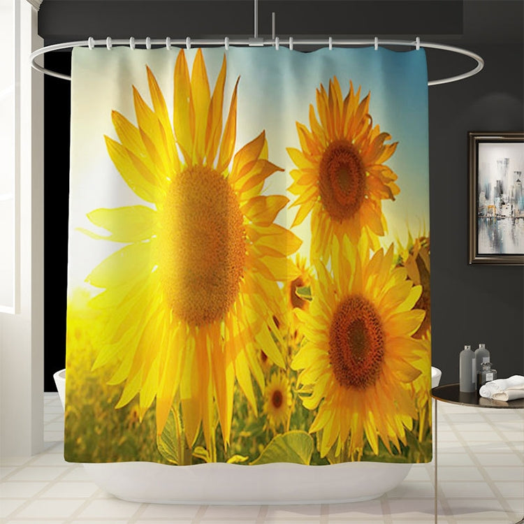 3D Digital Printing Thick Waterproof Polyester Shower Curtain My Store