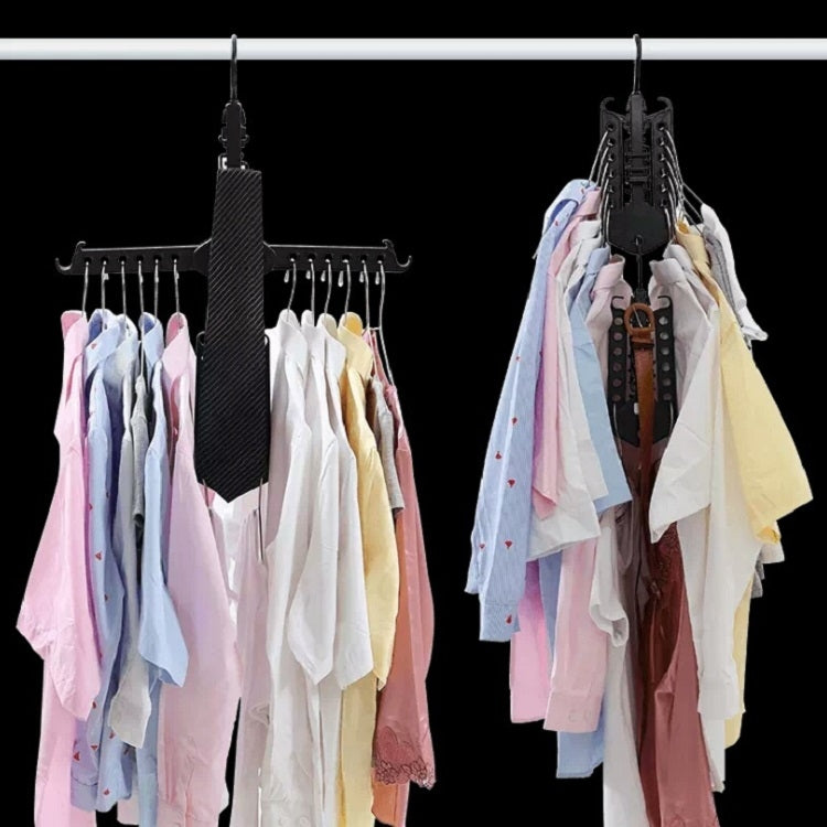 Multifunctional  5 in 1 Telescopic Folding Wardrobe Magic Trousers Rack My Store