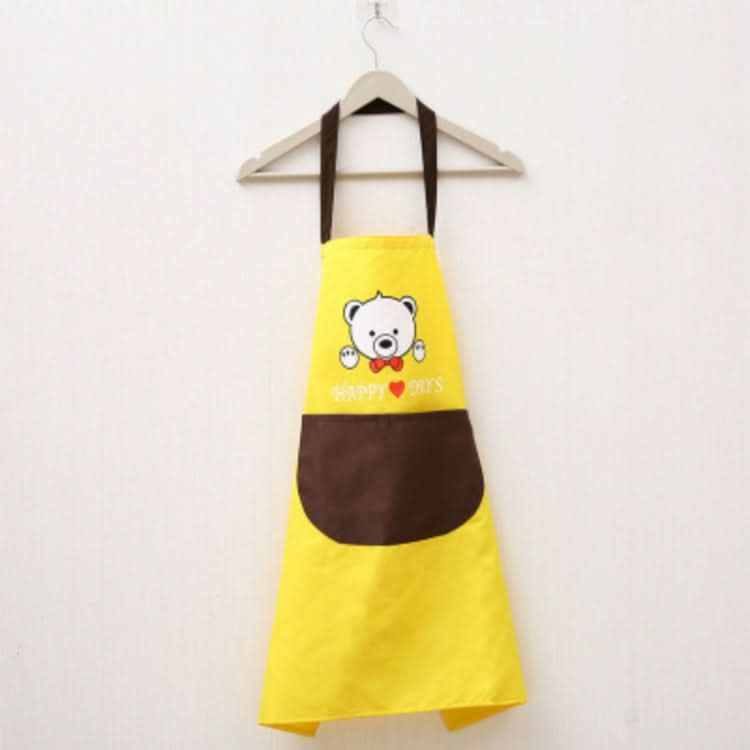 Waterproof Polyester Apron Woman Adult Bibs Home Cooking Baking Coffee Shop Cleaning Kitchen Accessory - Reluova