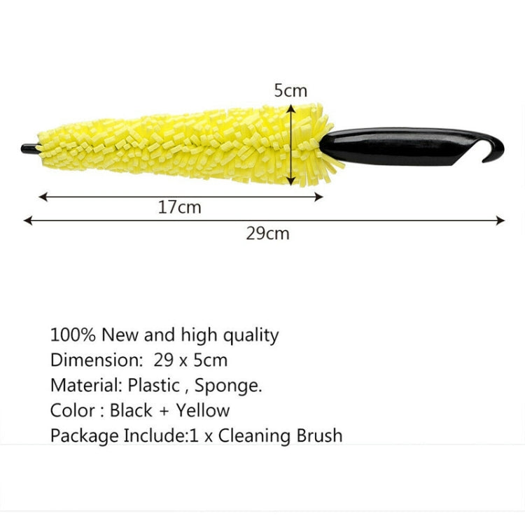 Universal Auto Car Accessories Car Rims Care Tire Wheel Washing Brush Plastic Handle Vehicle Wheel Cleaning Brush Washing Sponge ÎҵÄÉ̵ê