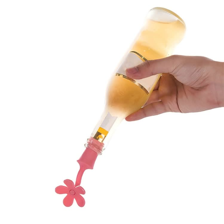 5 PCS Silicone Wine Stopper Flower Beer Stopper - Reluova