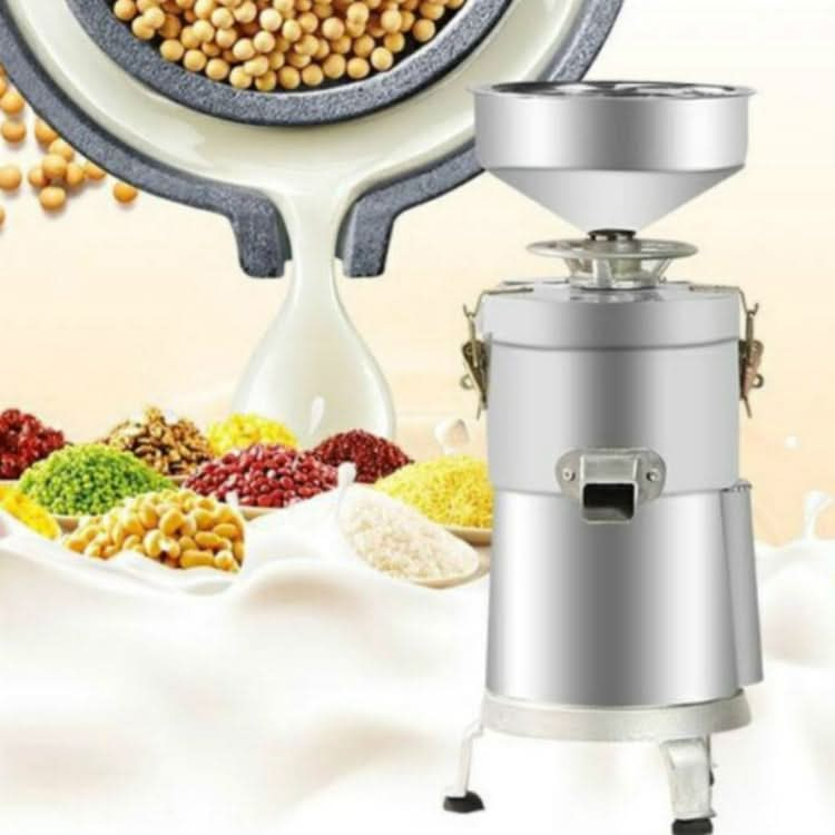 Household Stainless Steel Refiner Large Capacity  Slurry Separation Fresh Grinding Soymilk Tofu Machine, CN Plug