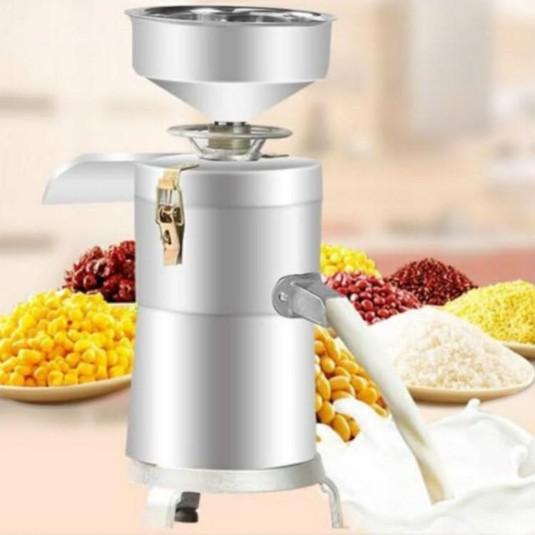 Household Stainless Steel Refiner Large Capacity  Slurry Separation Fresh Grinding Soymilk Tofu Machine, CN Plug