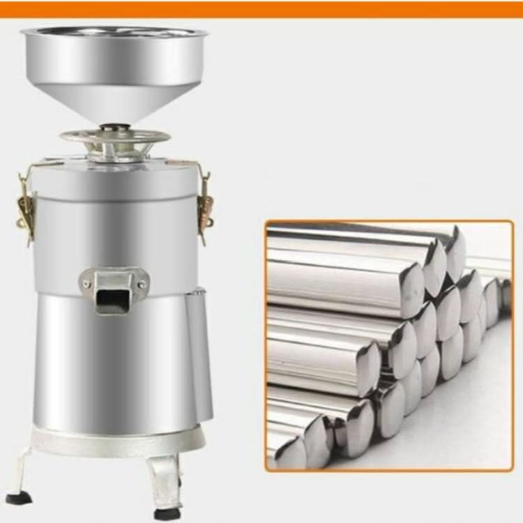 Household Stainless Steel Refiner Large Capacity  Slurry Separation Fresh Grinding Soymilk Tofu Machine, CN Plug