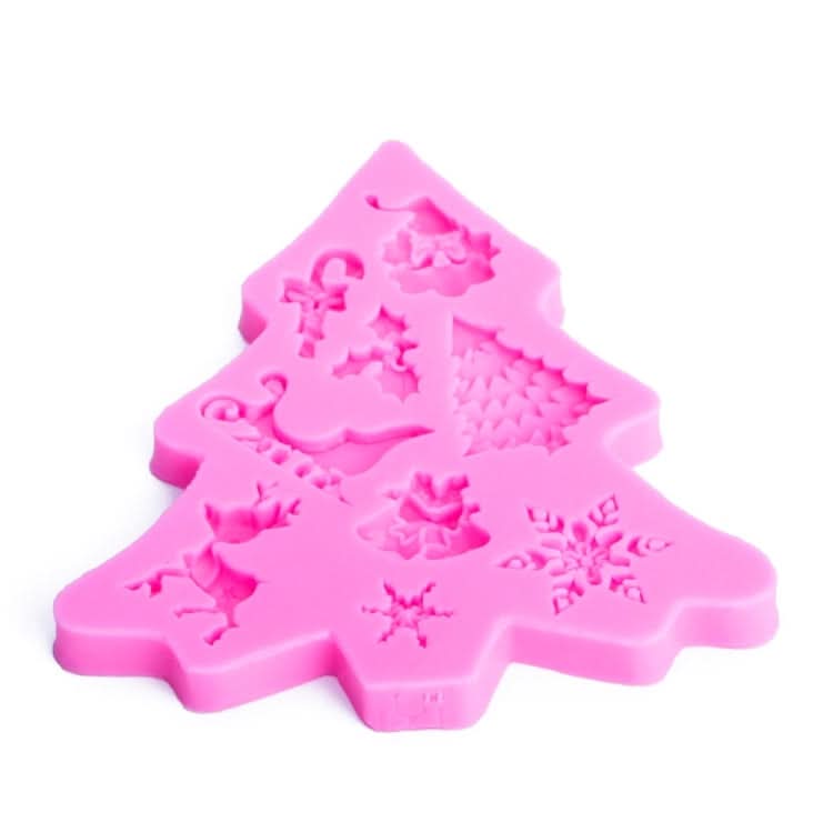 Christmas Tree Fondant Silicone Mold Cake Chocolate Biscuit Decoration Tool - Reluova