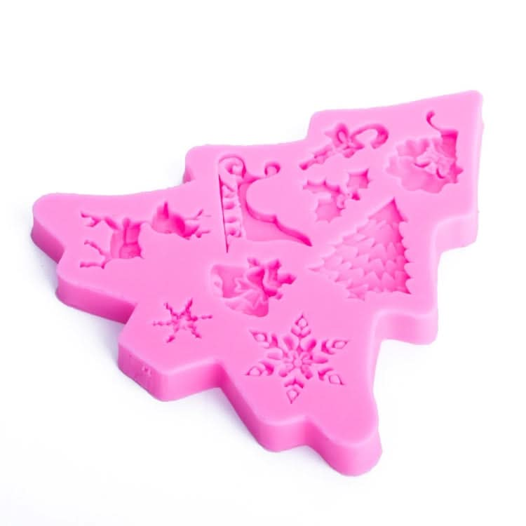 Christmas Tree Fondant Silicone Mold Cake Chocolate Biscuit Decoration Tool - Reluova