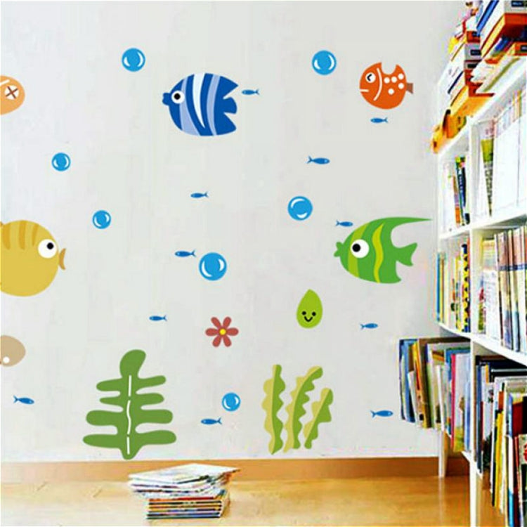 Kindergarten Cartoon Marine Animal Decoration Waterproof Baby Room Bathroom Wall Sticker My Store