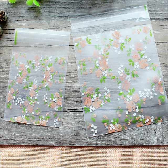 5 Packs Self Adhesive Seal OPP Plastic Bags Wedding Gifts Bag Candy Packaging Bag My Store