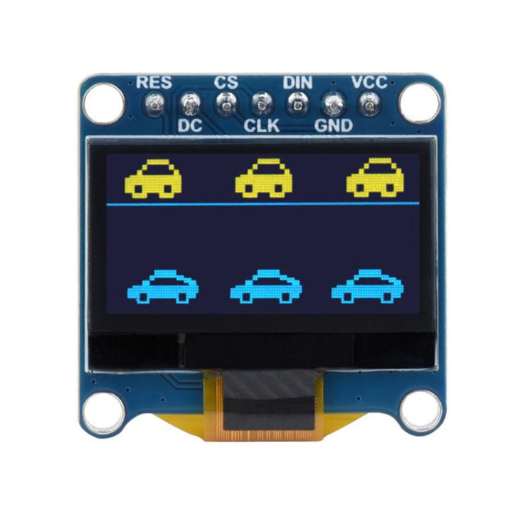 Waveshare 0.96 inch OLED Display Module, 128×64 Resolution, SPI / I2C Communication Reluova