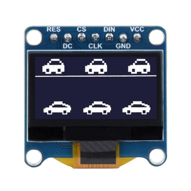 Waveshare 0.96 inch OLED Display Module, 128×64 Resolution, SPI / I2C Communication