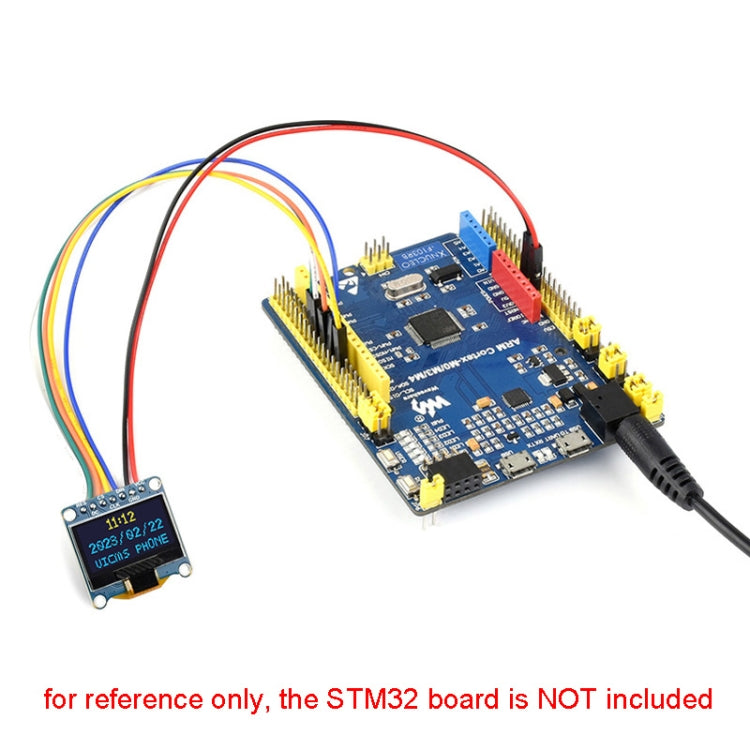 Waveshare 0.96 inch OLED Display Module, 128×64 Resolution, SPI / I2C Communication