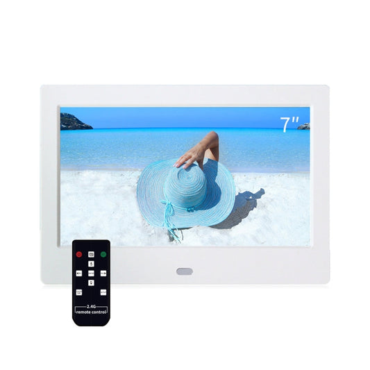 DPF-706-2.4G 7 inch Digital Photo Frame LED Wall Mounted Advertising Machine