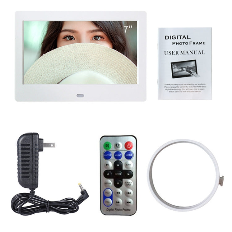 DPF-706 7 inch Digital Photo Frame LED Wall Mounted Advertising Machine