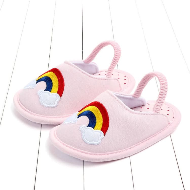 Children Slippers Female Non-slip 0-1 Years Old Cotton Soft Bottom Indoor Home Floor Shoes Reluova