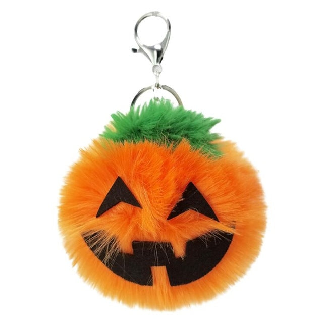 3 PCS Pumpkin Plush Keychains Fashion Car Halloween Key Chain Party Gift ÎҵÄÉ̵ê