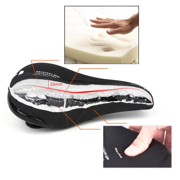 PROMEND Bicycle Seat Cushion Comfortable Hollow Thick Mountain Bike Saddle Reluova