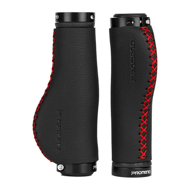 PROMEND Mountain Bicycle Sponge Leather Anti-Skid Grip Ergonomic Handle