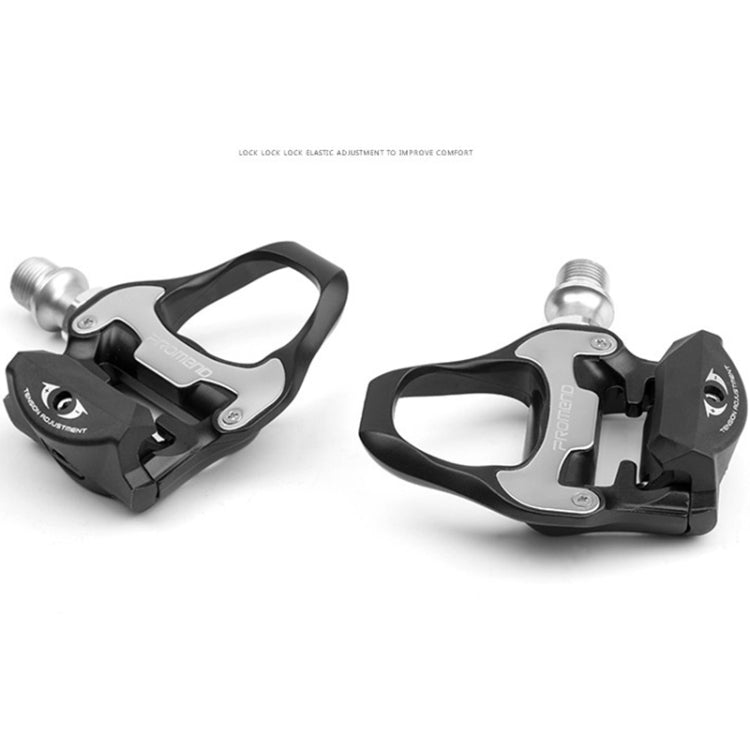 PROMEND Road Bike Aluminum Alloy Palin Bearing Self-locking Pedal Reluova