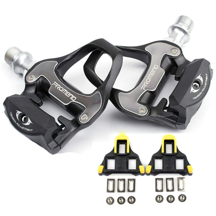 PROMEND Road Bike Aluminum Alloy Palin Bearing Self-locking Pedal Reluova