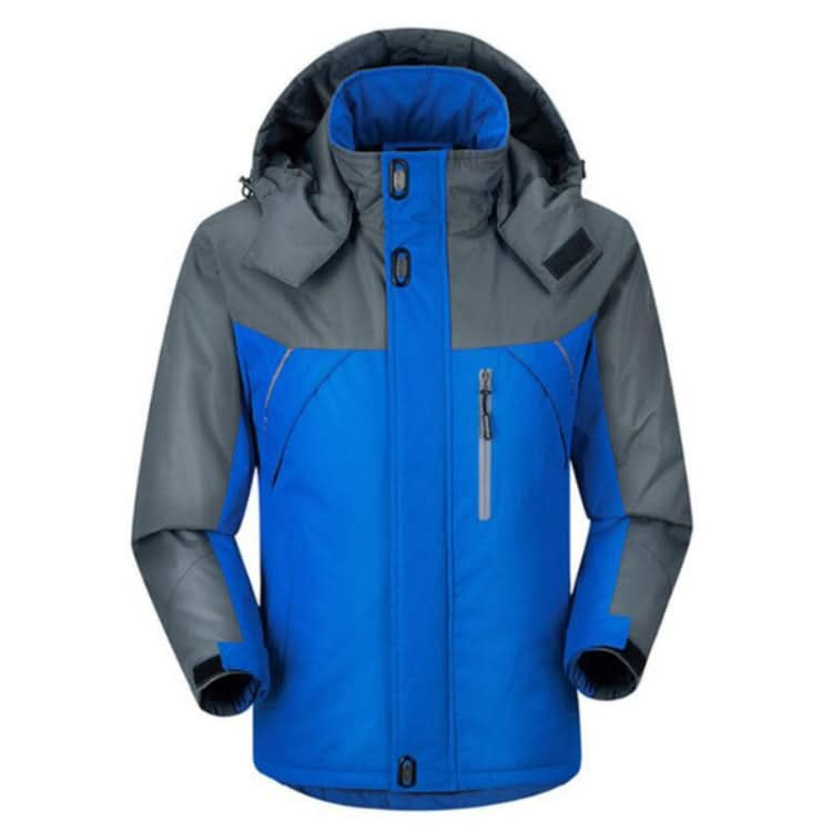 Men Winter Thick Fleece Waterproof Outwear Down Jackets Coats Reluova