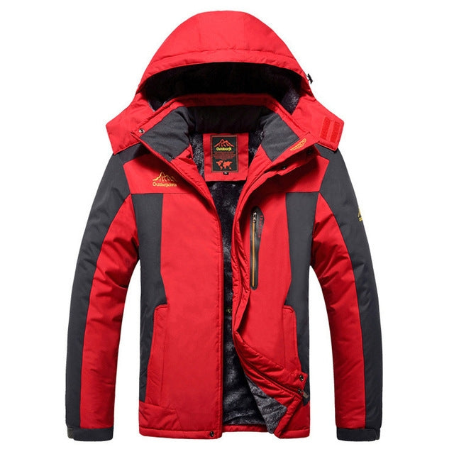 Winter Fleece Military Jackets Men Windproof Waterproof Outwear Parka Windbreaker Warm Coat, Series 2