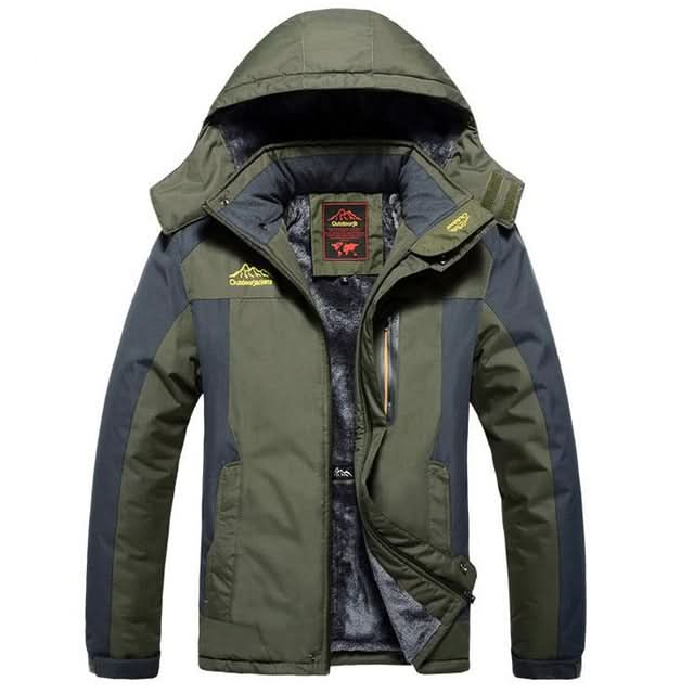 Winter Fleece Military Jackets Men Windproof Waterproof Outwear Parka Windbreaker Warm Coat, Series 1 Reluova