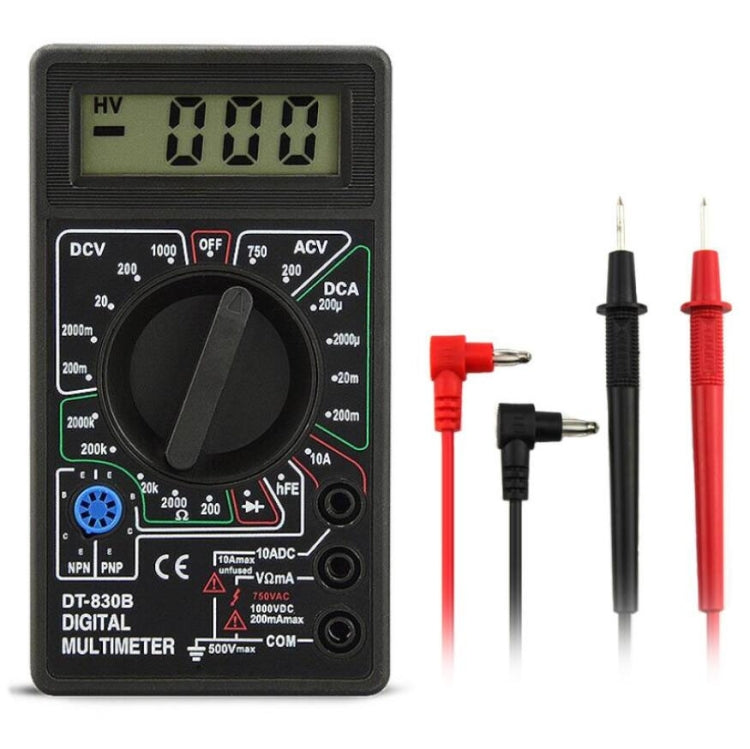 DT830B Mini-Digitalmultimeter Elektrisches Instrument