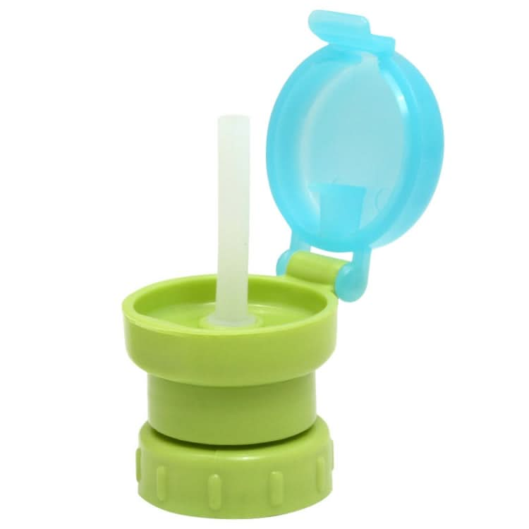 Children Portable Bottled Drinks Anti-overflow Anti-squash Replacement Straw Cap - Reluova